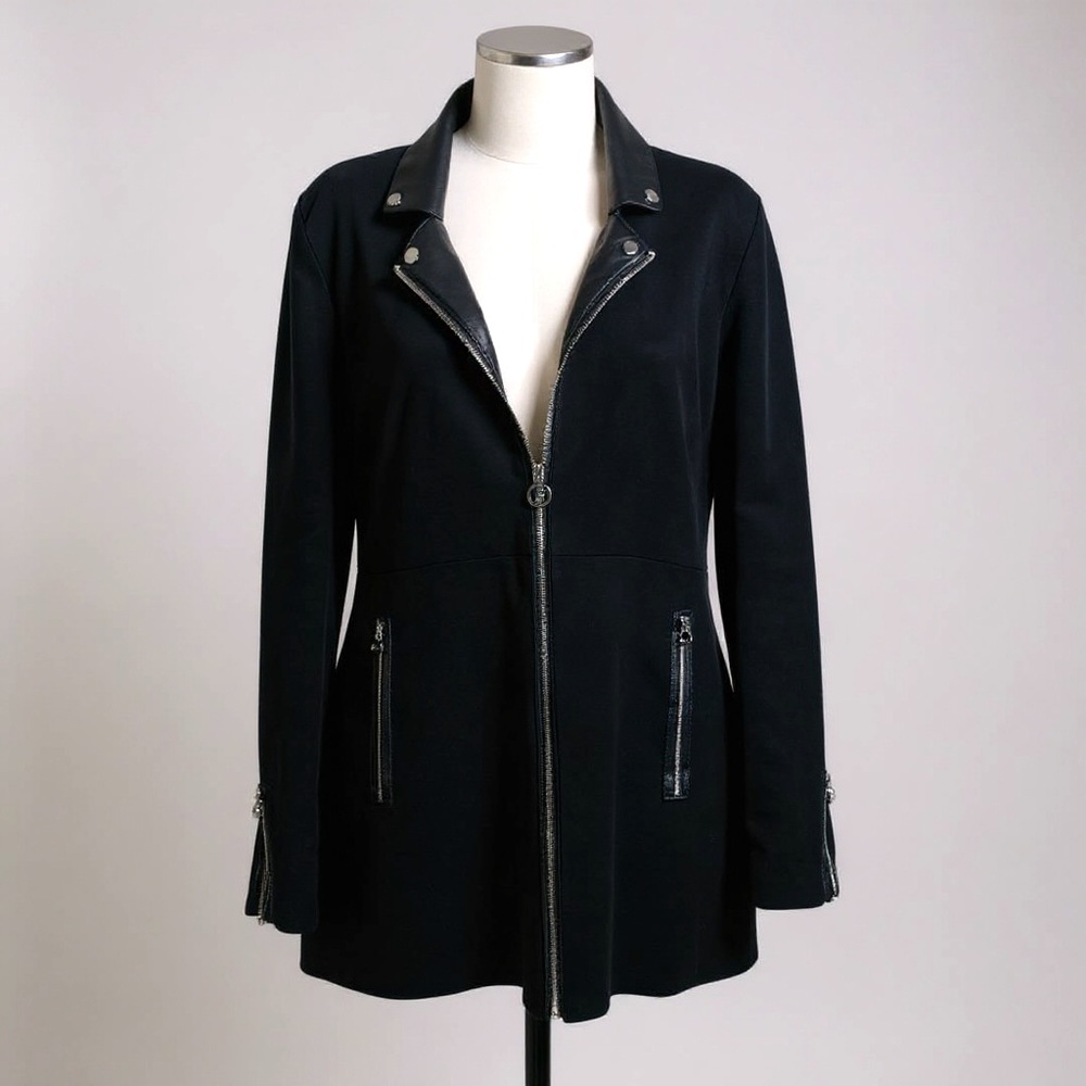 Belldini Midnight Black Leather Jacket